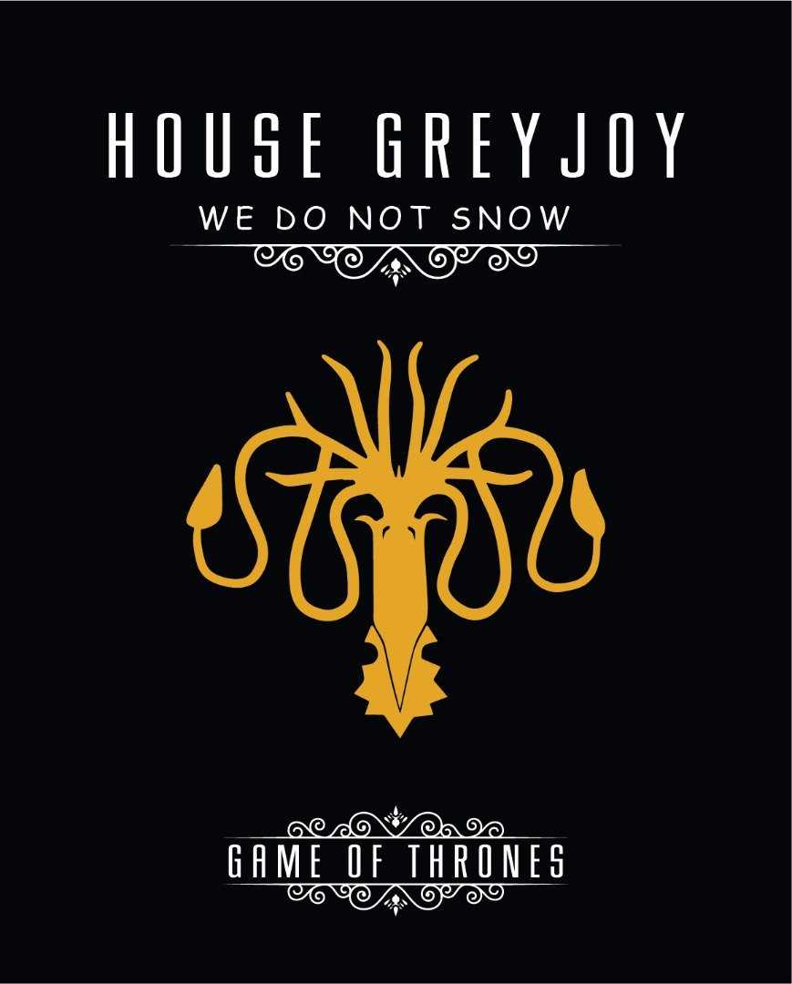 Game of Thrones House Greyjoy Canvas - emarkiz-com.myshopify.com