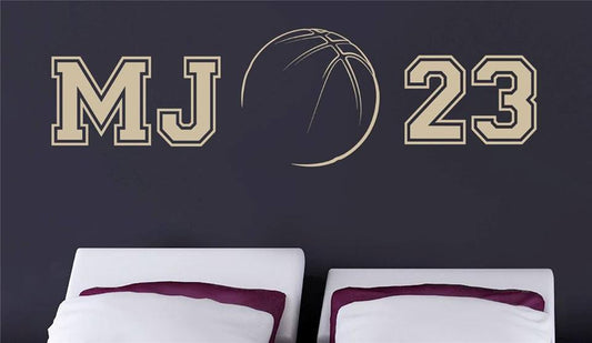 Michael Jordan MJ 23 Sports Basketball Celebrity Wall Decal - emarkiz-com.myshopify.com