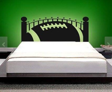 American Football Headboard Wall Decal - emarkiz-com.myshopify.com