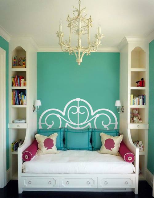 White Green Headboard Wall Decal - emarkiz-com.myshopify.com