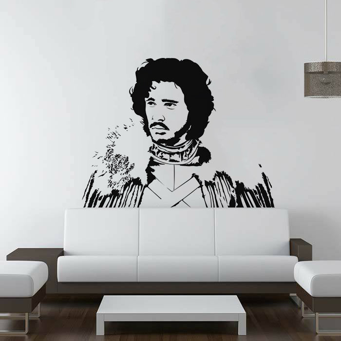 Jon Snow Game Of Thrones Wall Decal - emarkiz-com.myshopify.com