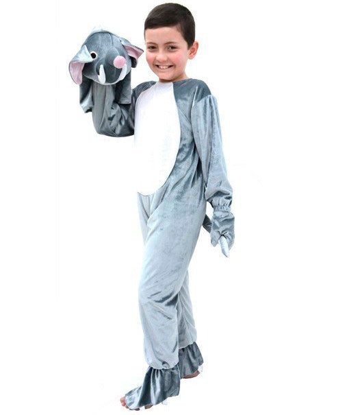 Elephant Animal Velvet Kids Costume - emarkiz-com.myshopify.com