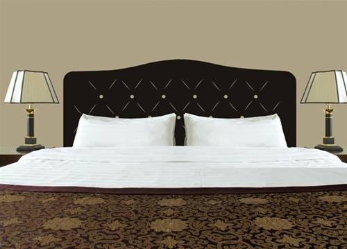 Soft Black Headboard Wall Decal - emarkiz-com.myshopify.com