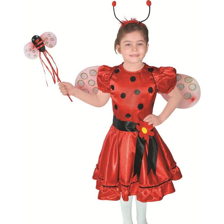 Ladybird Beetle Girls Animal Costume Dress - emarkiz-com.myshopify.com