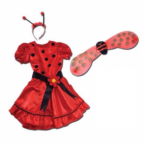 Ladybird Beetle Girls Animal Costume Dress