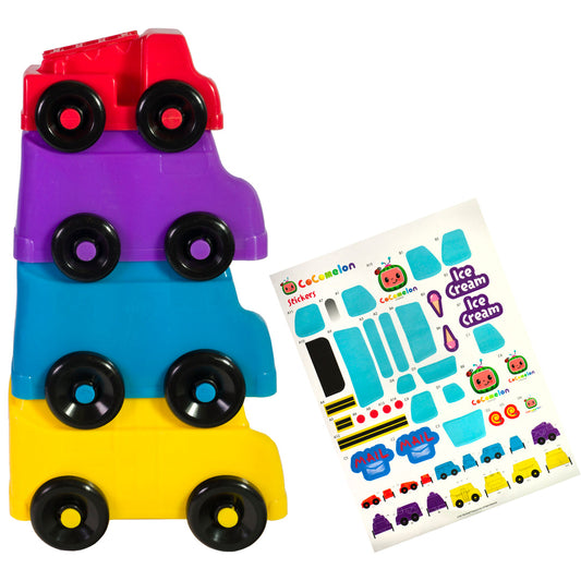CoComelon Fun Stacking Vehicles