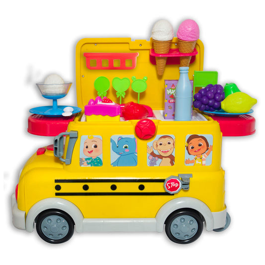 CoComelon Ride On Bus Role Play Set