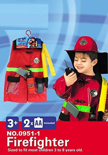 Kids Firefighter Fireman Costume Set