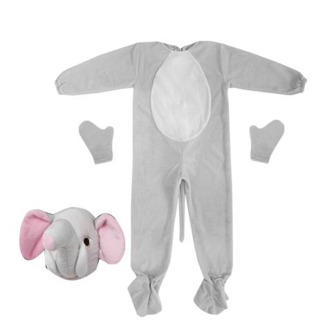 Elephant Animal Velvet Kids Costume - emarkiz-com.myshopify.com