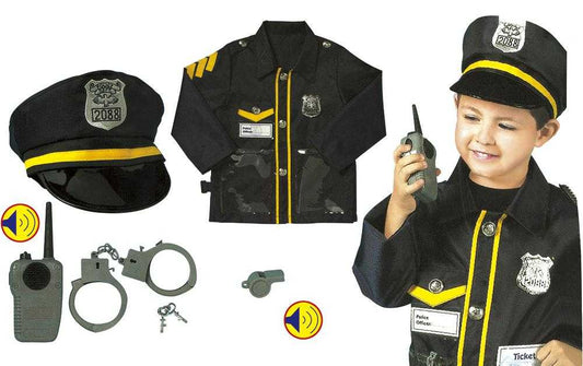 Police Officer Costume Set for Kids - emarkiz-com.myshopify.com